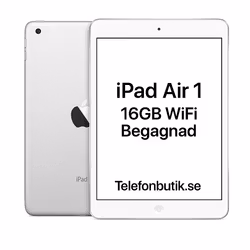 Apple iPad Air (1:a generationen, 2013) 16GB Wi-Fi – Vit – Begagnad
