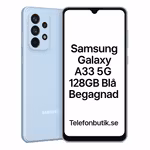 Samsung Galaxy A33 5G 128GB Blå Begagnad