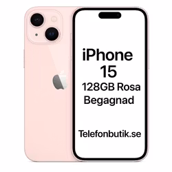 Apple iPhone 15 128gb Rosa Begagnad