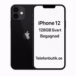 iPhone 12 128gb Svart Begagnad
