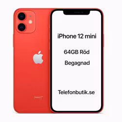 Apple iPhone 12 mini 64GB Röd Begagnad