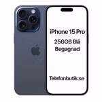 iPhone 15 Pro 256GB Blå Begagnad