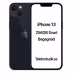 Apple iPhone 13 256GB Svart Begagnad