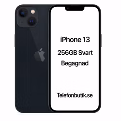 Apple iPhone 13 256GB Svart Begagnad