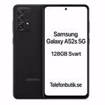 Samsung Galaxy A52s 5G 128GB Svart