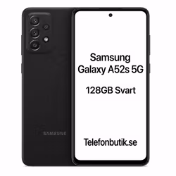 Samsung Galaxy A52s 5G 128GB Svart