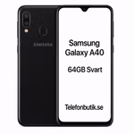 Samsung Galaxy A40 64GB Svart