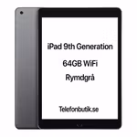 Apple iPad 9th Generation 64GB WiFi Rymdgrå