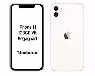 Apple iPhone 11 128GB Vit Begagnad