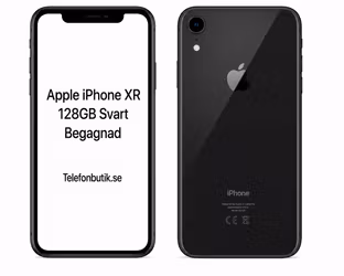Apple iPhone XR 128GB Svart Begagnad