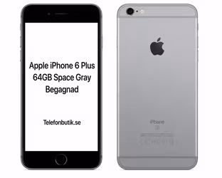 Apple iPhone 6 Plus 64GB Space Gray Begagnad