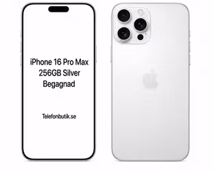Apple iPhone 16 Pro Max 256GB Silver Begagnad