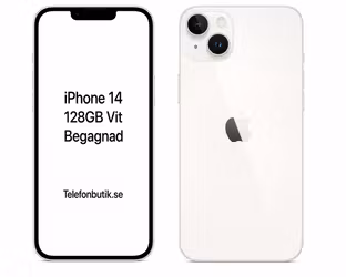 Apple iPhone 14 128GB Vit Begagnad