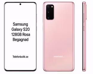 Samsung Galaxy S20 128GB Rosa Begagnad