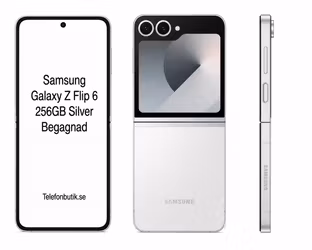 Samsung Galaxy Z Flip 6 256GB Silver Begagnad