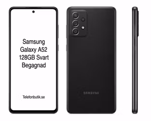 Samsung Galaxy A52 128GB Svart Begagnad