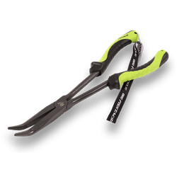 BFT Long Nose Pliers, 28cm, Bent - Teflon Coated