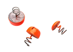 Svartzonker Screw-in Dots Fl.Orange Bly - 3-pack