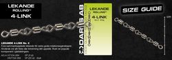 Darts Lekande 4-link strlk 6 - 3pack