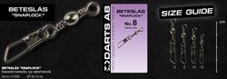 Darts Beteslås Snaplock