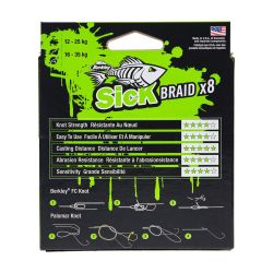 Berkley Sick Braid Red - 150m