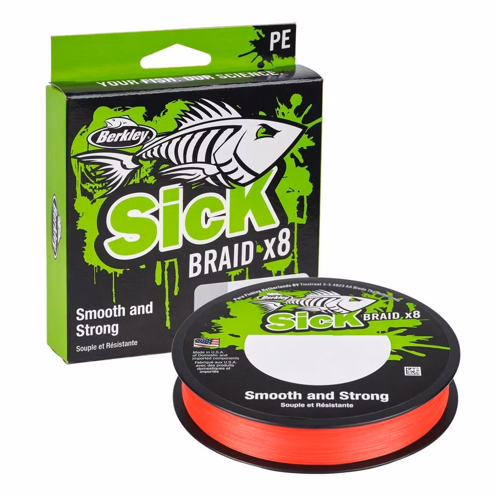 Berkley Sick Braid Red - 150m