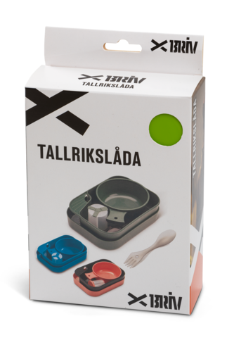 Briv Tallrikslåda Komplett