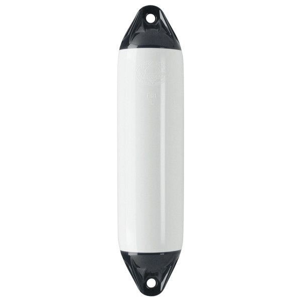 Polyform F01M fender 465x130mm vit/svart