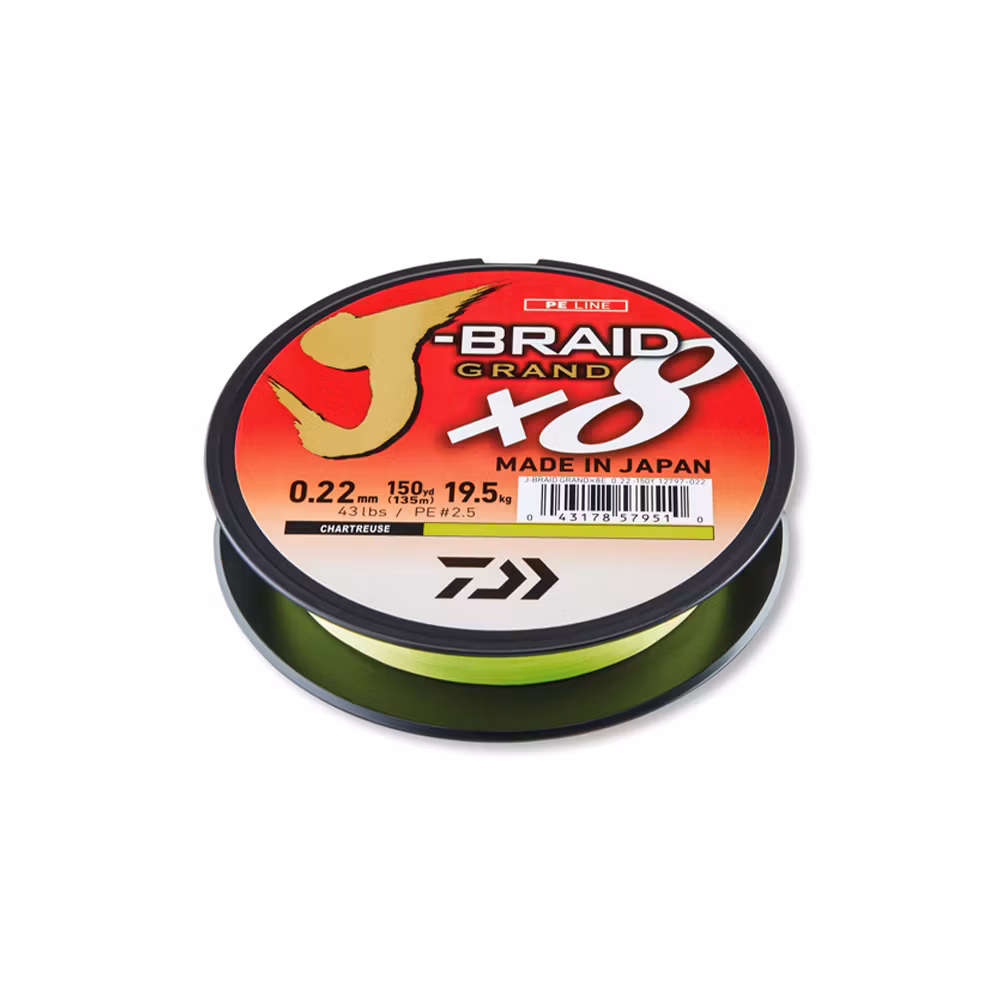 Daiwa J-Braid Grand X8 Blue 135m