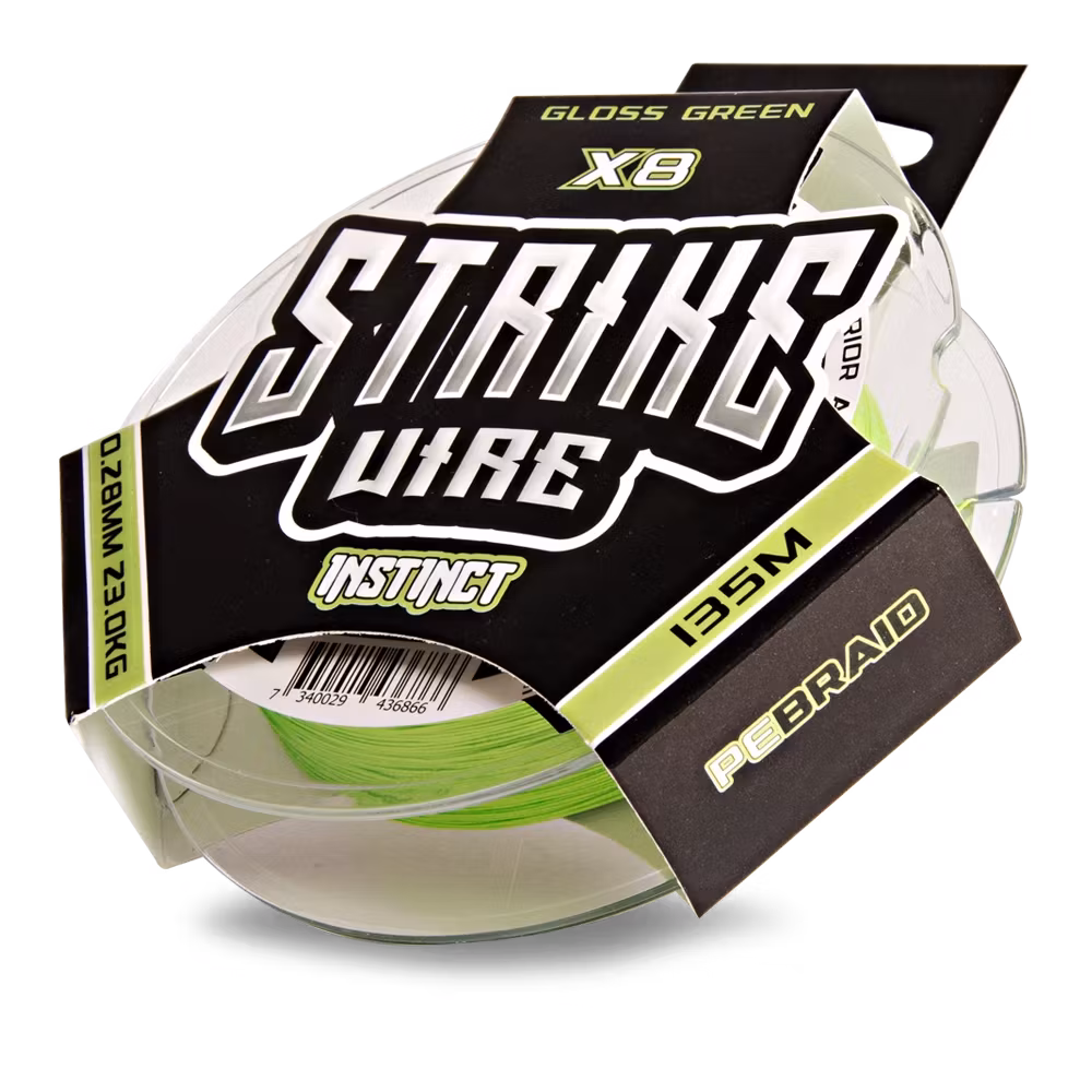 Strike Wire Instinct Braid X8 Gloss Green 135m