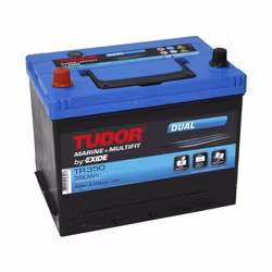 Tudor Batteri Dual 12V 80Ah