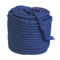 1852 P.P. 3-slagen marinblå Ø8mm 30m