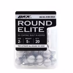 BKK Round Elite-Classic Bait Keeper Jiggskalle 20-pack