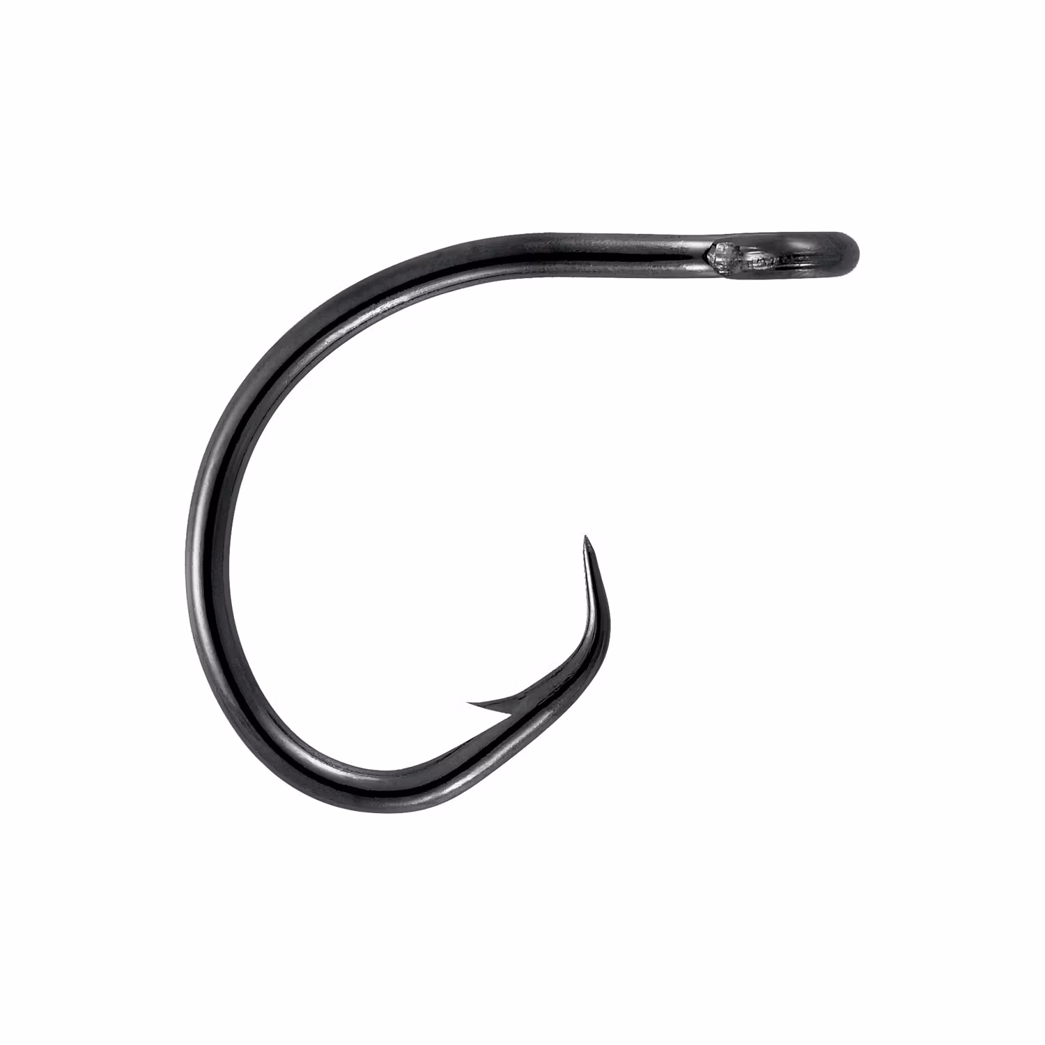 Mustad Demon Circle Heavy Hook - Svart Nickel