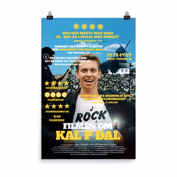 Filmen om Kal P Dal - Affisch -c:a 61 X 91 Cm