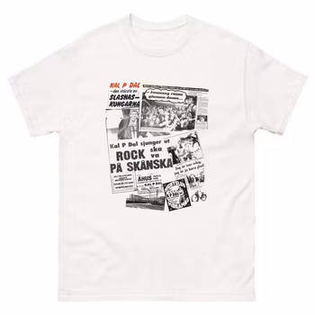 Rock Ska vara på Skånska! - Rubrik t-shirt