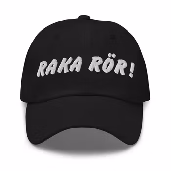 Raka Rör - Keps - Black - One size