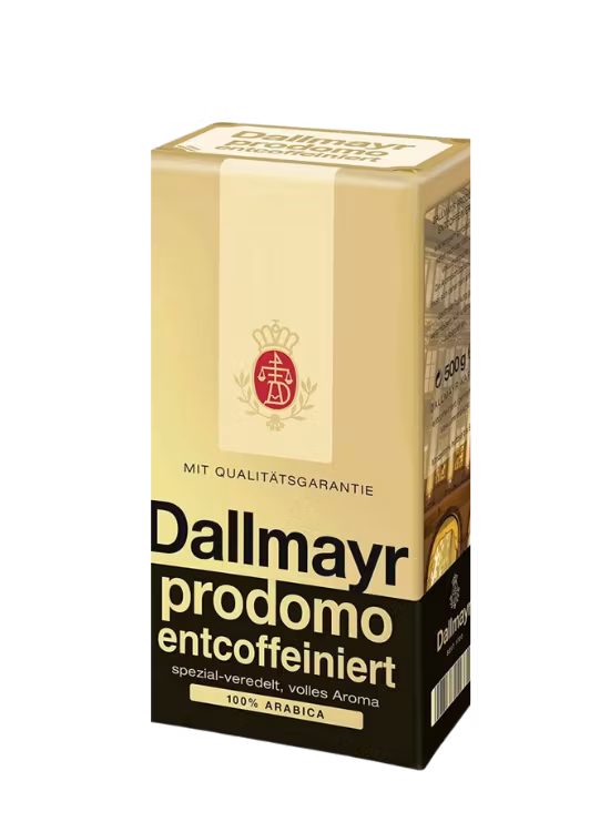 Dallmayr Prodomo Entcoffeiniert entkoffeiniert gemahlen 500g