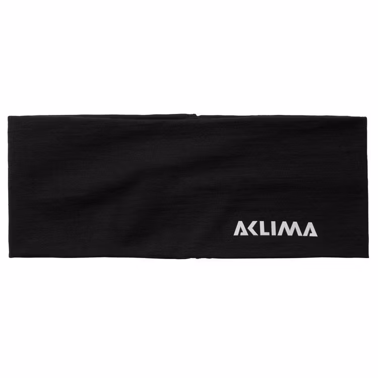Aclima Pannband LightWool Headband Jet Black