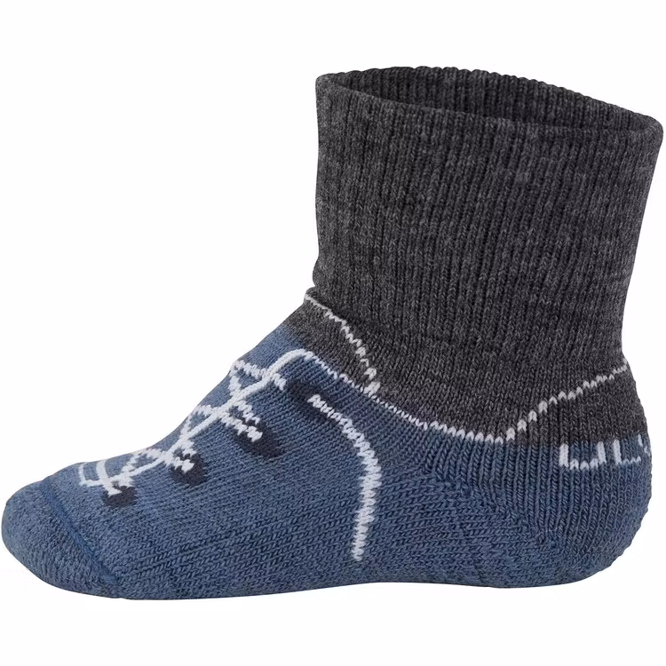 Ulvang Strumpor Spesial Kids Anti Slip Charcoal Melange/Stellar