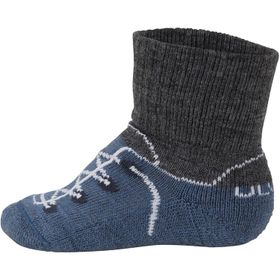 Ulvang Strumpor Spesial Kids Anti Slip Charcoal Melange/Stellar