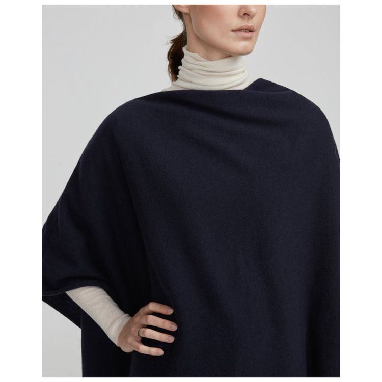Holebrook Sweden Sofie Poncho Dark Navy