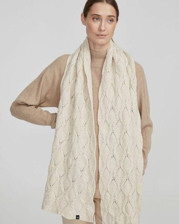 Holebrook Sweden Halsduk Kungsö Scarf Creme