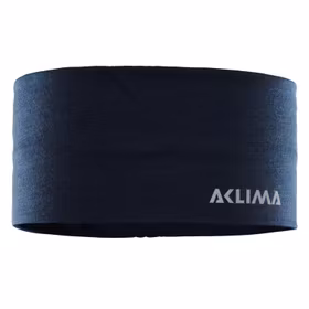 Aclima Pannband LightWool Headband Navy Blazer