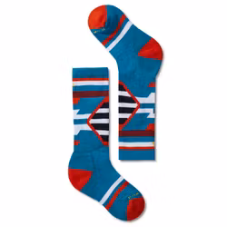 Smartwool Strumpor Kids Ski Racer Ocean Abyss