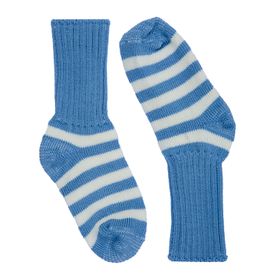 Janus Prinseull Randig Blå/Vit Barnsocka