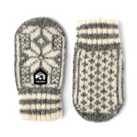 Hestra Gloves Vantar Kid´s Nordic Mitt Grå/Offwhite