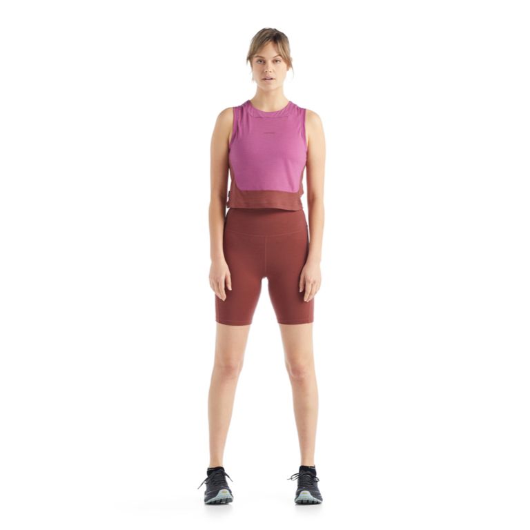 Icebreaker Linne ZoneKnit SS Tank Cosmic/Grape/CB Large