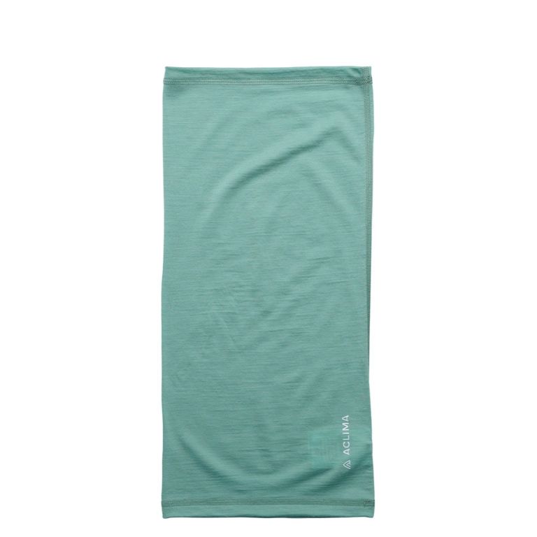 Aclima Tubhalsduk LightWool Headover Oil Blue