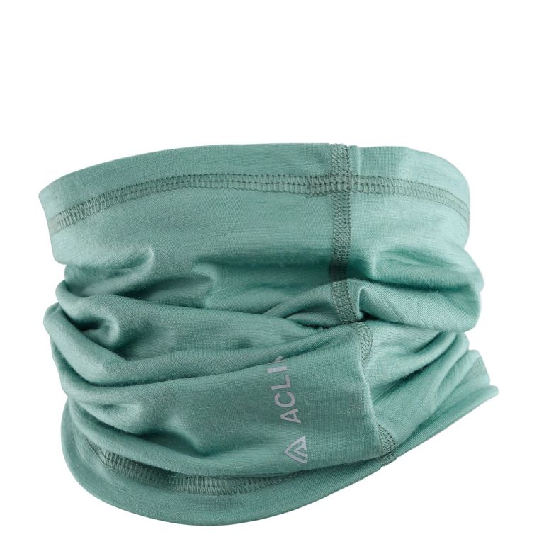 Aclima Tubhalsduk LightWool Headover Oil Blue